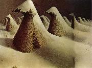 Grant Wood January oil